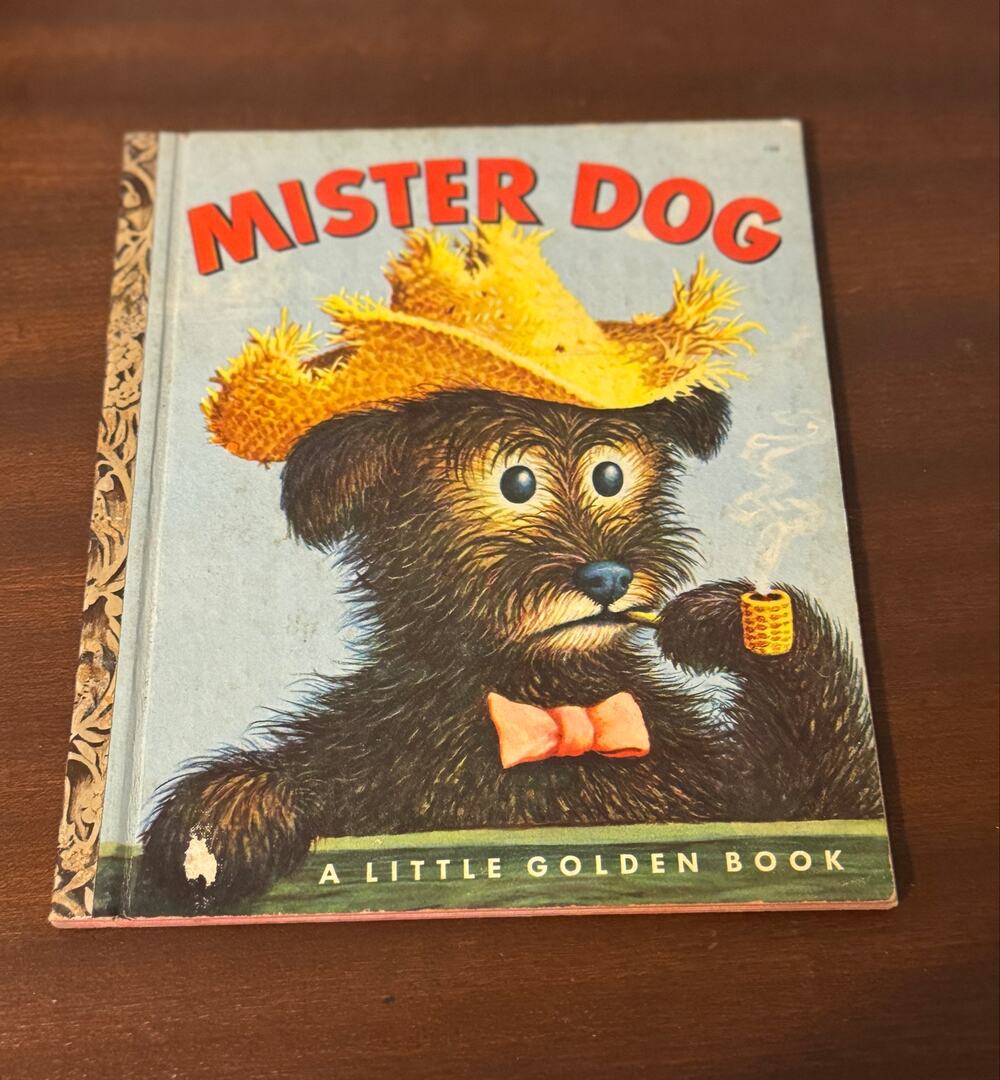 MISTER DOG 1952 1st Edition Little Golden Book #128